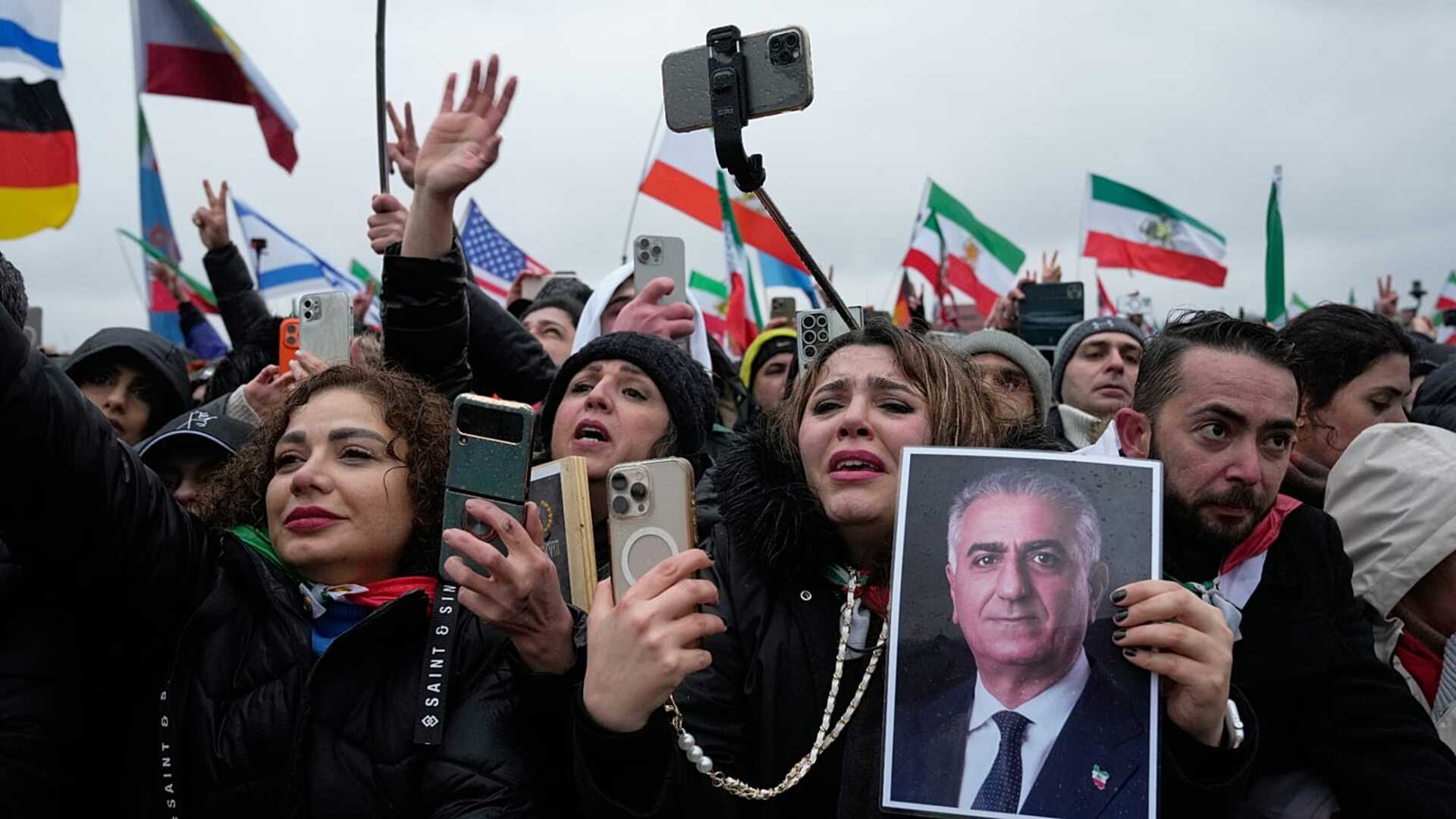 Supporters of a free Iran